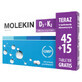 Molekin D3 + K2 Vitalit&#228;tskomplex 45+15 Tabletten