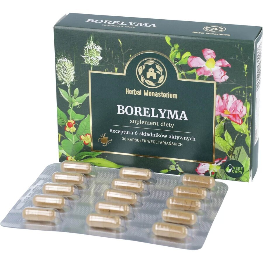 Herbal Monasterium Borelyma, 30 Kapseln, Herbal Pharmaceuticals  