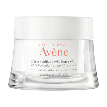 Avene LesEssentiels, Revitalizing nourishing cream with rich texture, sensitive and very dry skin, 50 ml