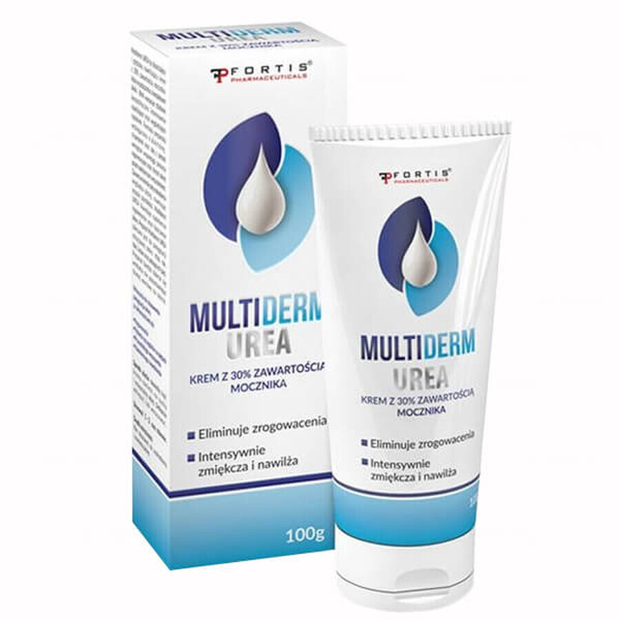 Crema Multiderm Urea con 30% de contenido en urea, 100 g