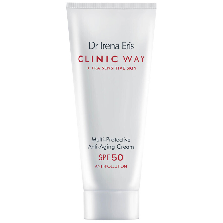 Dr Irena Eris Clinic Way, multi-beschermende antirimpelcrème, dag, SPF 50, 40 ml