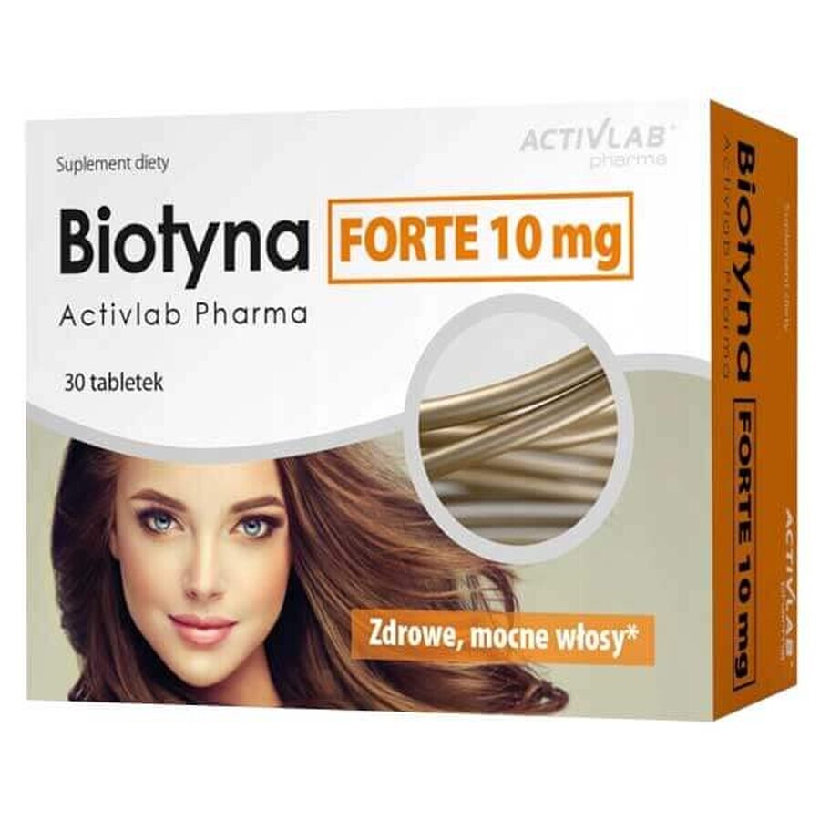 Biotina Forte 10mg - Integratore Alimentare 30 Compresse