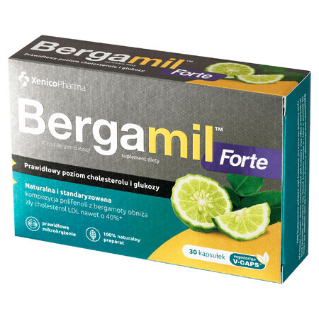 Bergamil Forte, 30 capsule