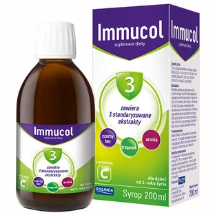 Immucol 3, sirop pour enfants à partir de 3 ans et adultes, 200 ml