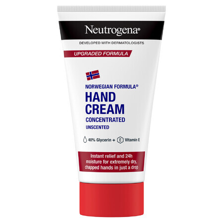 Crema per le mani Neutrogena Norwegian Formula senza profumo, 75ml