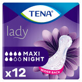 Tena Lady, special hygienic towels, Maxi Night, 12 pcs.