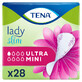 Tena Lady Slim, urologische Einlagen, Ultra Mini, 28 St&#252;ck