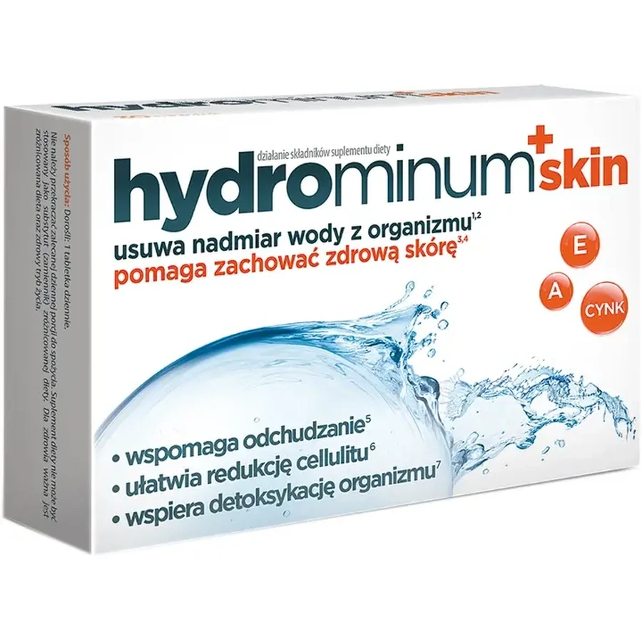 Hydrominum + Peau, 30 comprimés