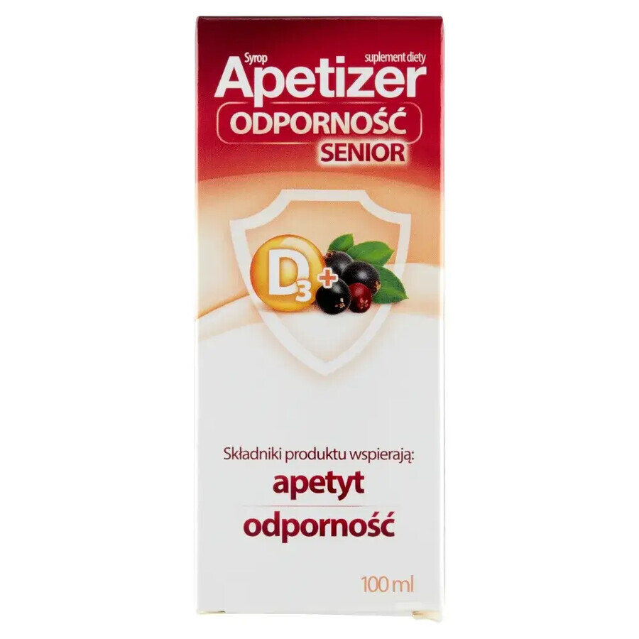 Apetizer Immunity Senior, sirop, 100 ml