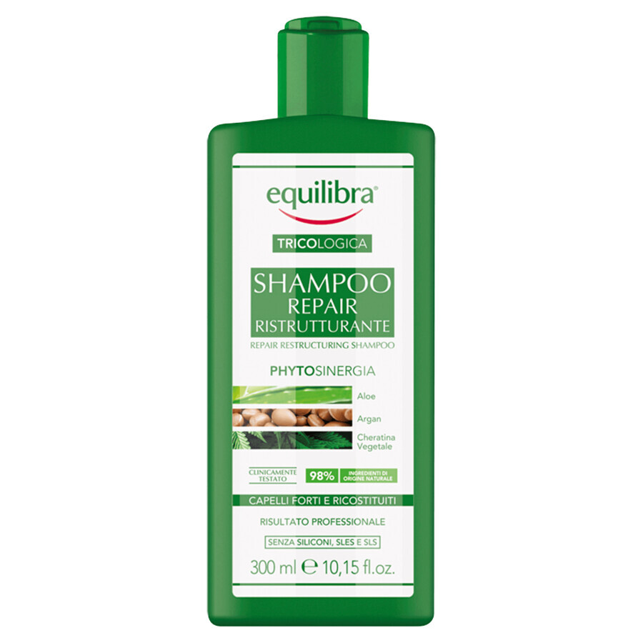 Equilibra Tricologica, Restructuring Shampoo, 300 ml