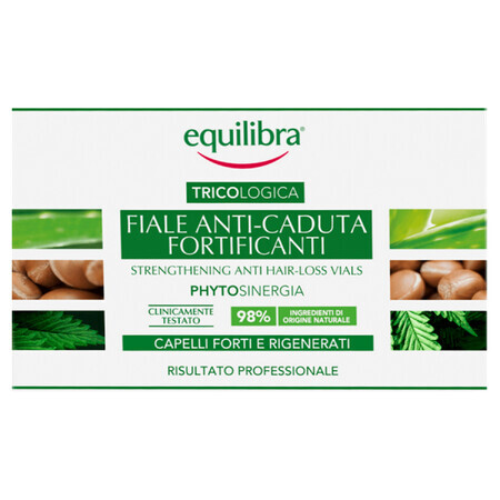 Equilibra Trichologica, strengthening ampoules against hair loss, 10 ampoules x 8 ml