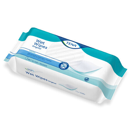 Tena Wet Wipes Original, wet wipes for personal hygiene, 80 pcs.