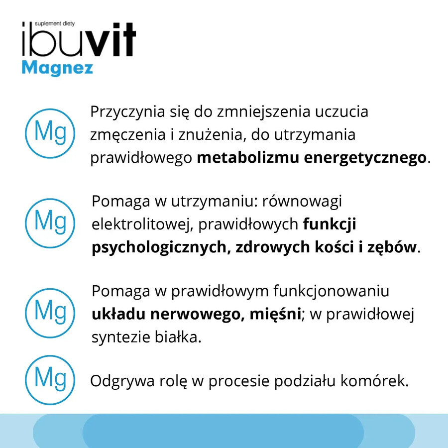 Ibuvit Magnesium, 30 Tabletten.