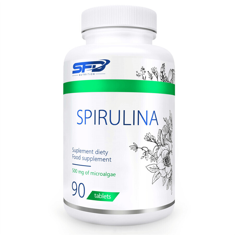 SFD Spirulina, 90 tabletek