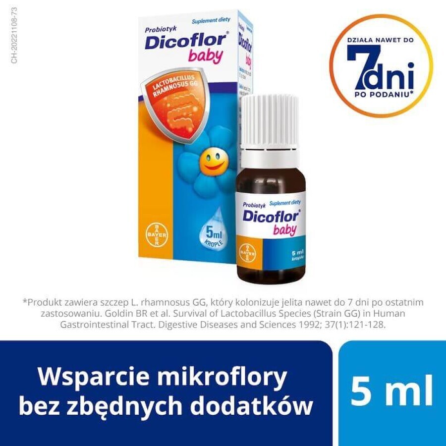 Dicoflor Baby, für Säuglinge und Kinder, Tropfen, 5 ml, Bayer