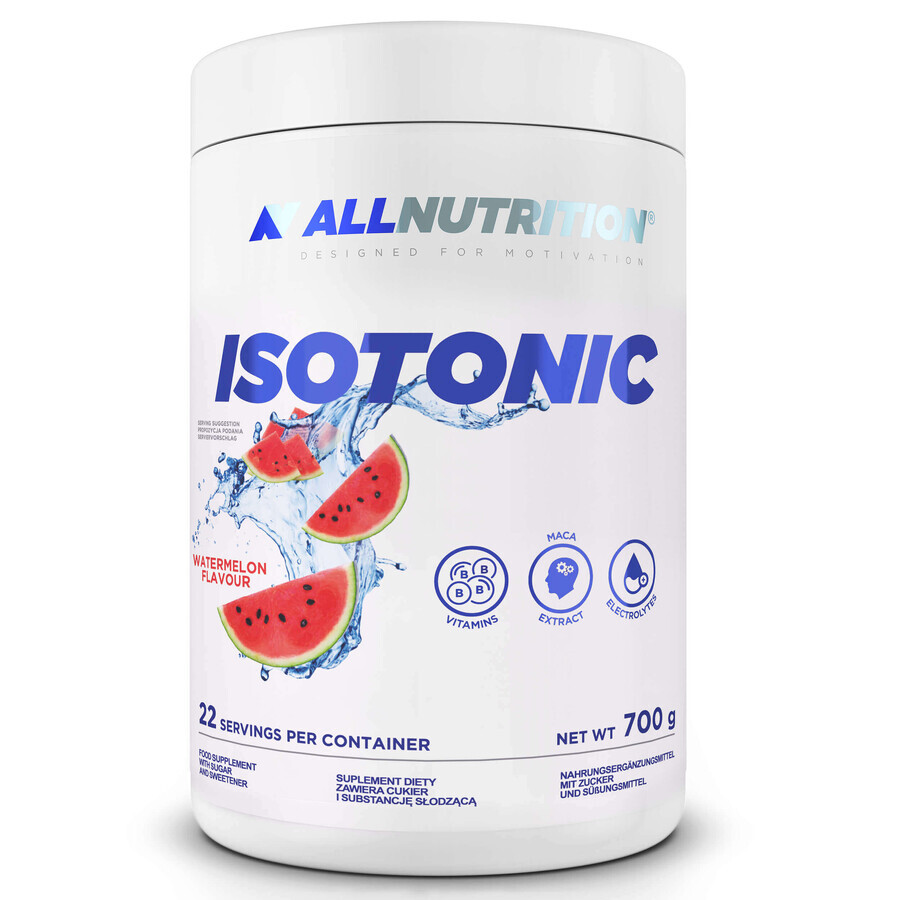 Allnutrition Isotonic, aromă de pepene verde, 700 g