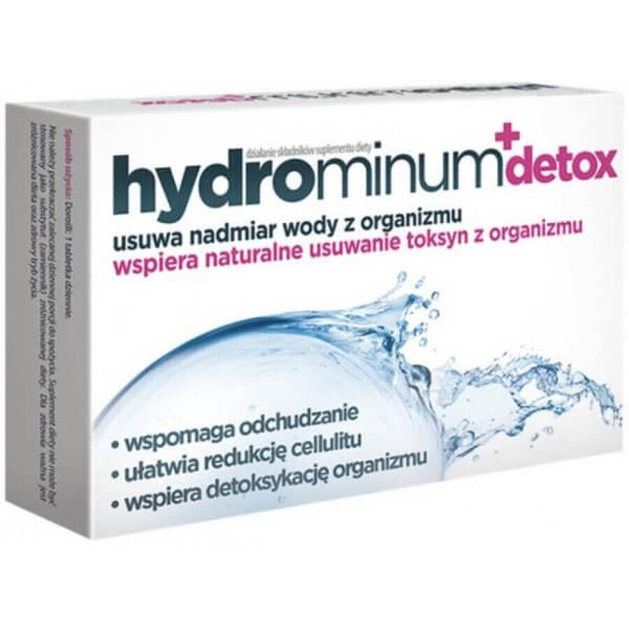 Hydrominum + Detox, 30 tabletten