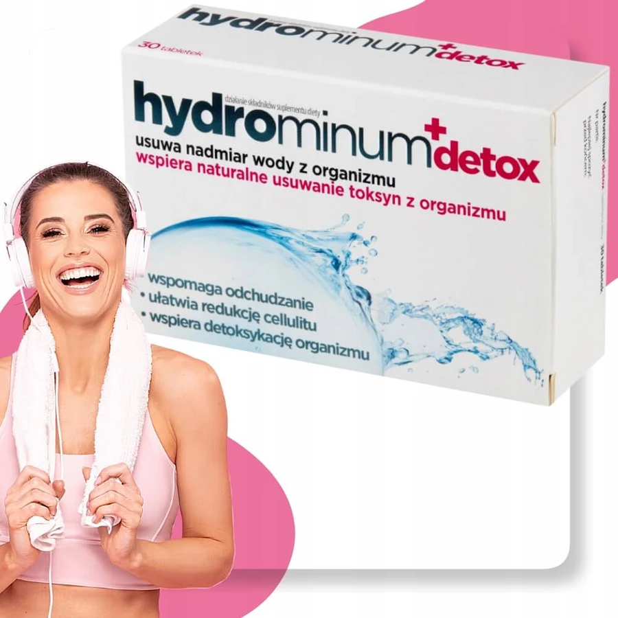 Hydrominum + Detox, 30 tabletten