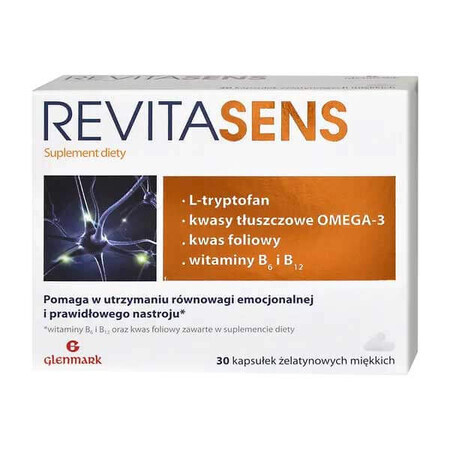 Revitasens, 30 soft capsules