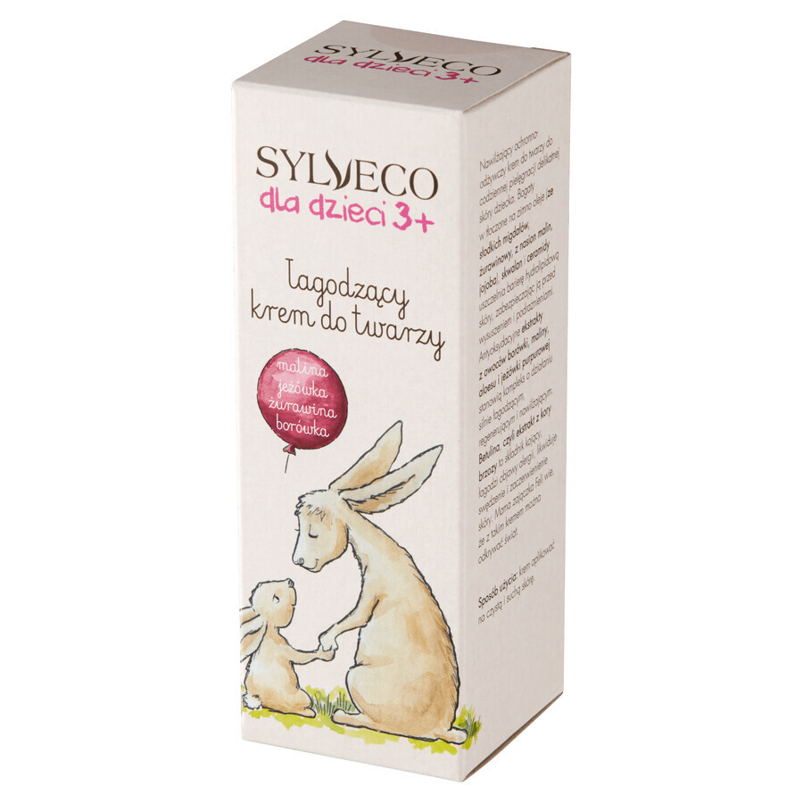 Sylveco For Children, verzachtende gezichtscrème, vanaf 3 jaar, 50 ml