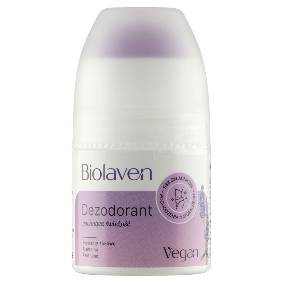 Biolaven, deodorant roll-on, 50 ml