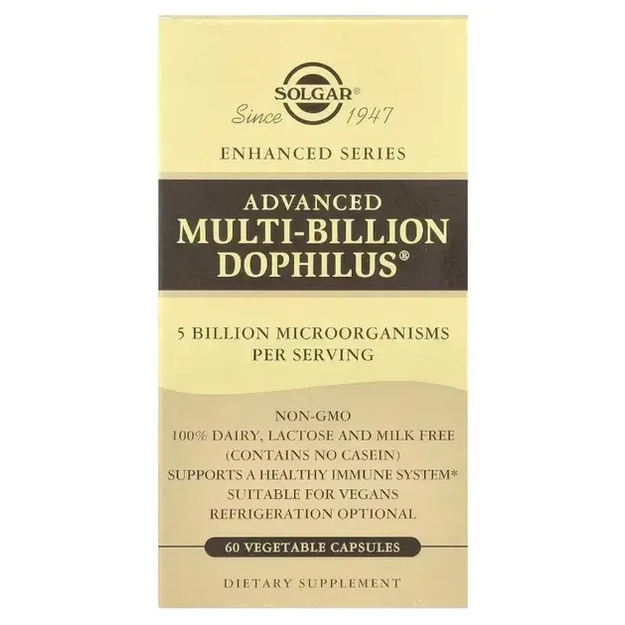 Solgar Advanced Multi-Billion Dophilus, 60 capsule
