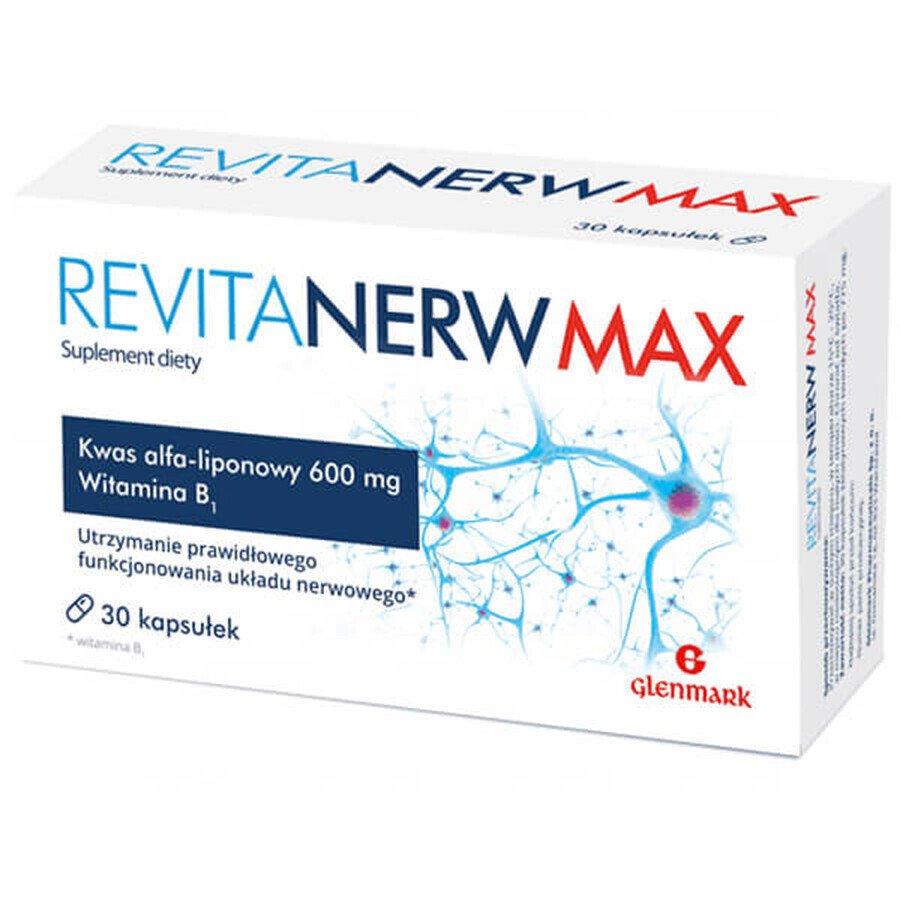 Revitanerw Max, 30 capsule