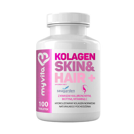 Kollagen Tabletten für strahlende Haut und gesundes Haar