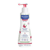 Mustela Bebe Enfant, gel limpiador calmante para cuerpo y cabello, desde el nacimiento, 300 ml