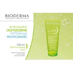 Bioderma Sebium Active Moussant Gel, Active cleansing gel for oily and acne-prone skin, 200 ml