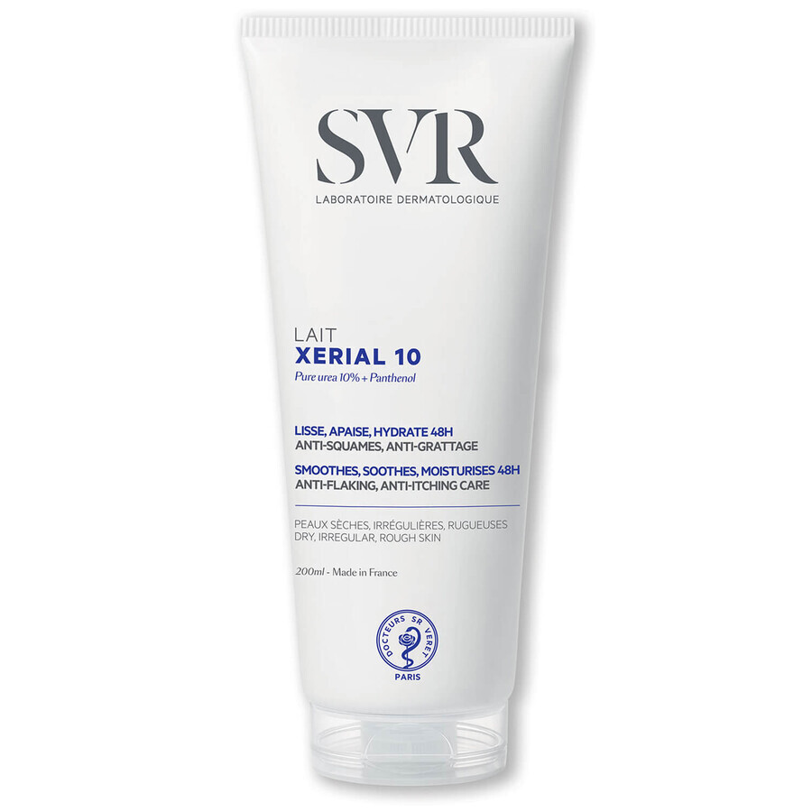 SVR Xerial 10 Hydratisierende Körpermilch, 200 ml