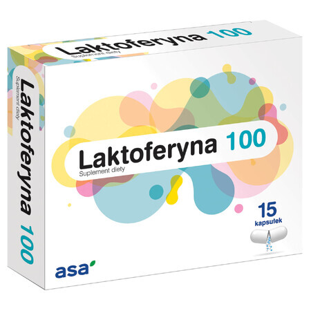 Asa Lactoferrin 100, 15 capsule