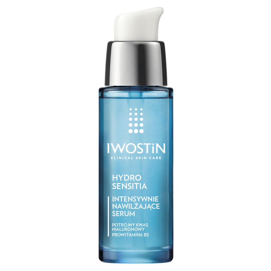 Siero Hydro Sensitia di Iwostin, 30 ml - idratazione intensa e rigenerazione della pelle.