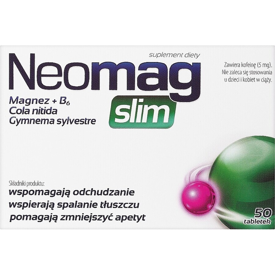 NeoMag Slim, 50 tablets