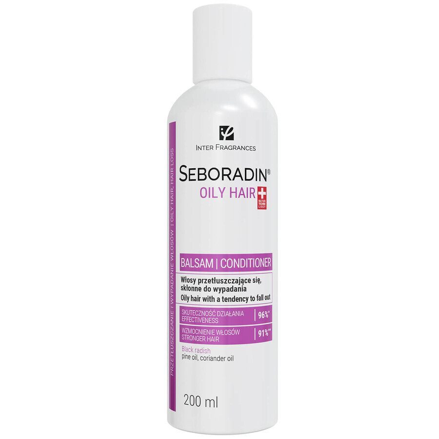 Seboradin Oily Hair, Lotion für fettiges und zu Haarausfall neigendes Haar, 200 ml