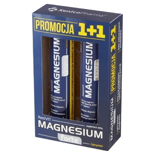XeniVIT Magnésium Forte Citrate, 2 x 20 comprimés effervescents