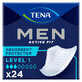 Tena Men Active Fit, anatomische Einlagen f&#252;r M&#228;nner, Stufe 1, 24 St&#252;ck