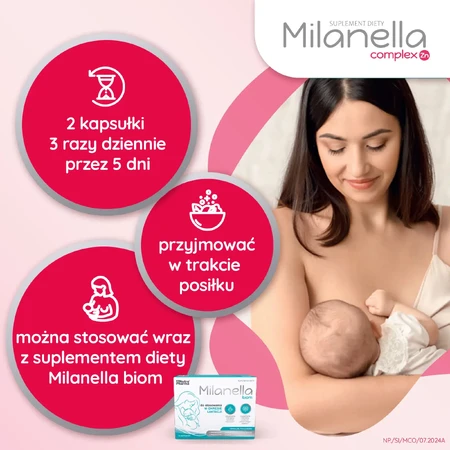 Milanella Complex Zn, 30 capsules