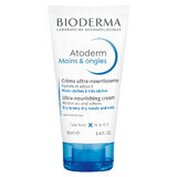 Bioderma Atoderm Mains &amp; Ongles, ultra-nährende Creme für Hände und Nägel, 50 ml