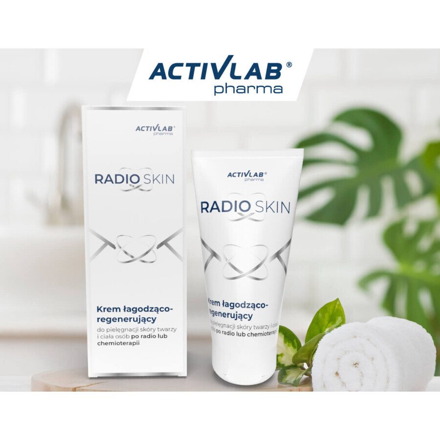 Activelab Pharma RadioSkin, crème apaisante et régénérante visage et corps, après radio- et chimiothérapie, 150 ml