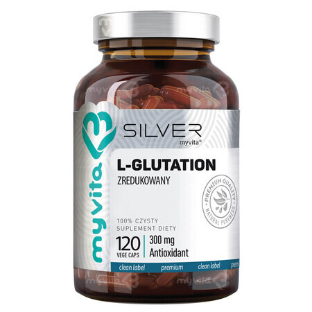 MyVita L-Glutathione reduced, 120 vegetable capsules