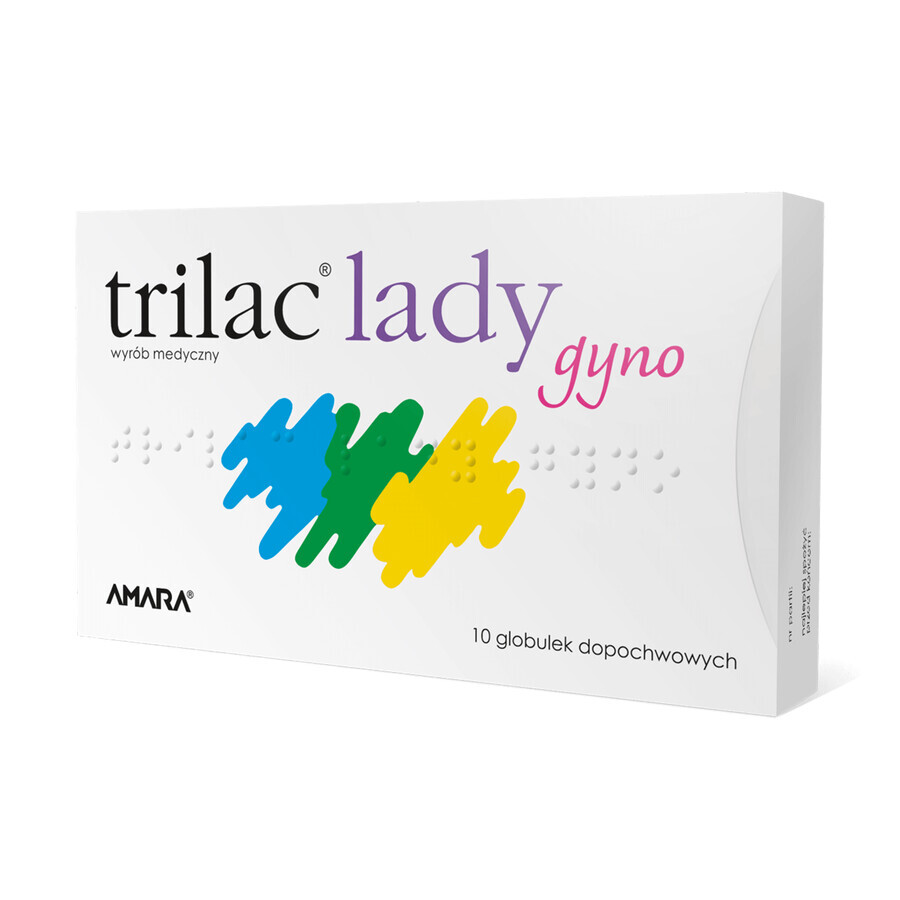 Trilac Lady Gyno, Vaginalpessare, 10 Stück