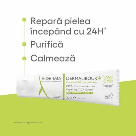 A-Derma Dermalibour Anti-Irritation Cream +Cica, 50 ml