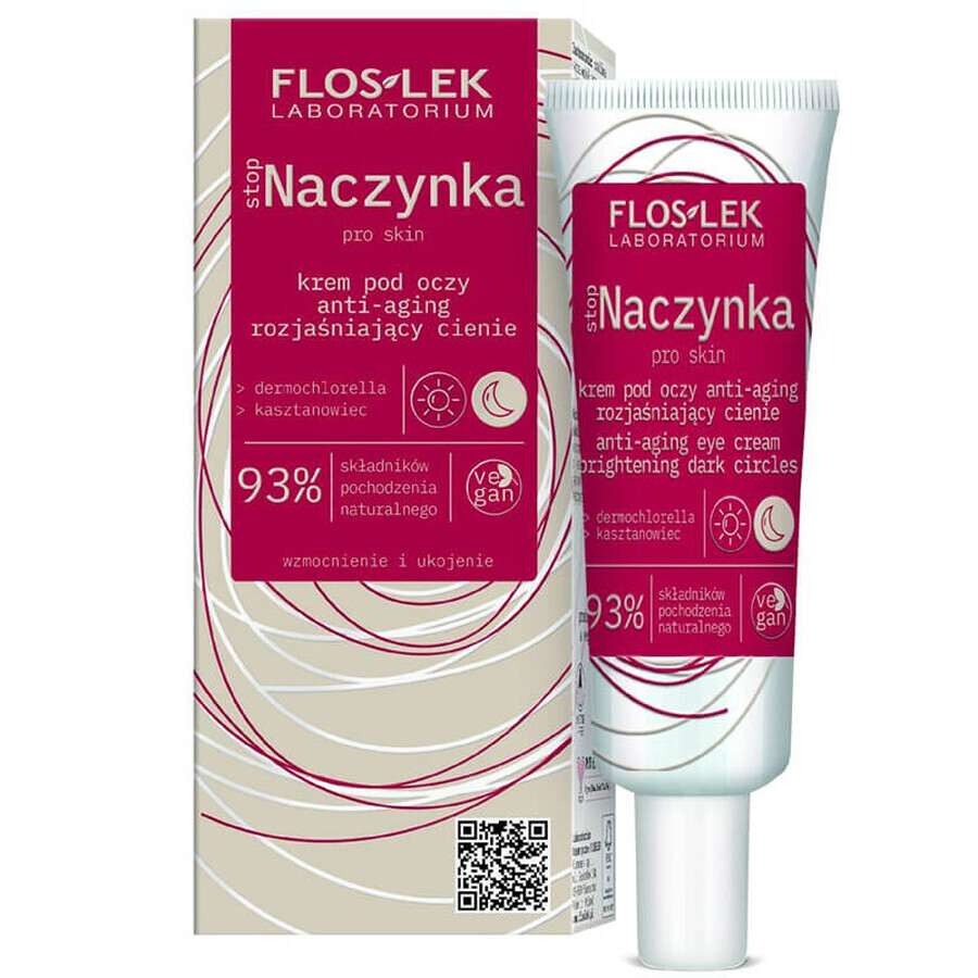 Flos-Lek StopNaczynka, Anti-Aging-Augencreme, 30 ml