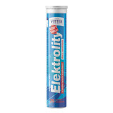 Vitter Blue Elektrolity, tropical fruit flavor, 20 effervescent tablets