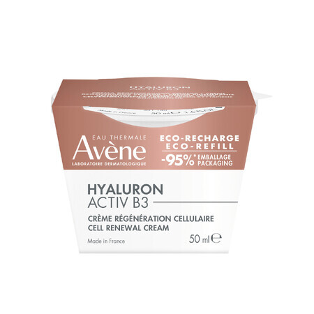 Avene Hyaluron Activ B3, cell reconstruction cream, Recharge, 50 ml