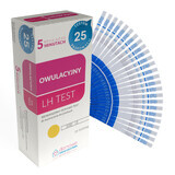 Home Laboratory LH LH Ovulation Test Fertile Day Detection Home Test Strip Test 25 Pieces