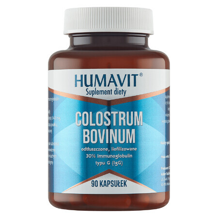 Humavit Colostrum Bovinum, 90 capsule