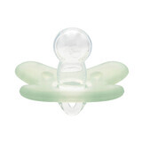 Canpol Babies, sucette apaisante, 100% silicone, symétrique, verte, 24/002, 6-12 mois, 1 pièce