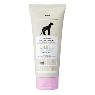 Yope Creamy Musk, gel de duș cremos, înmuiere și hidratare, 200 ml